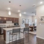 Forestwood Apartment Homes kitchen with breakfast bar